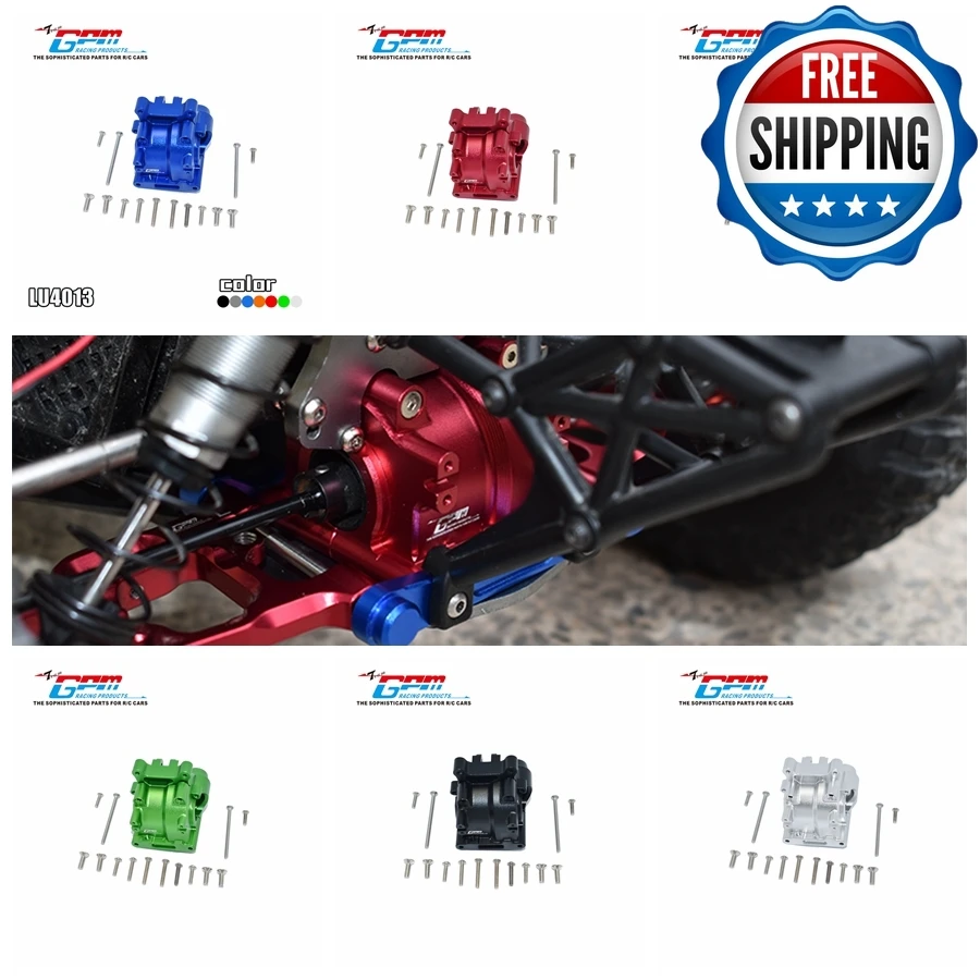 Задняя коробка передач из алюминиевого сплава для LOSI 1/10 LASERNUT TENACITY ULTRA 4 ROCK TACER RC
