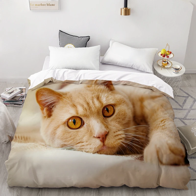 3D пододеяльник, одеяло/одеяло случае двойной/королева/король, постельные принадлежности на заказ/220x240/200x200, животное домашний питомец собака узор, Прямая поставка