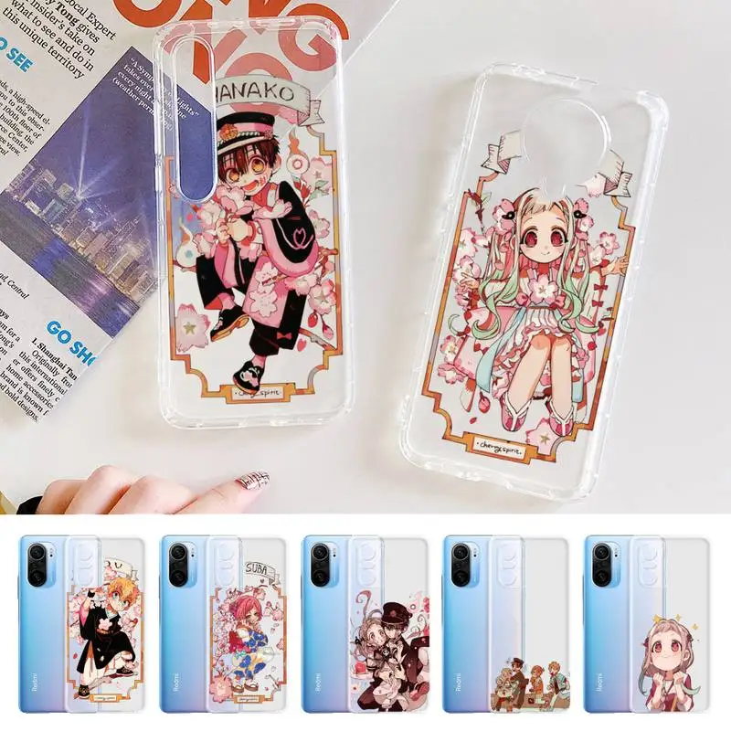 

Toilet Bound Hanako Kun Phone Case For Xiaomi 10t pro 11 Note10lite Redmi 5plus 7A 8 K20pro 9A Note 9 Pro Max s 10