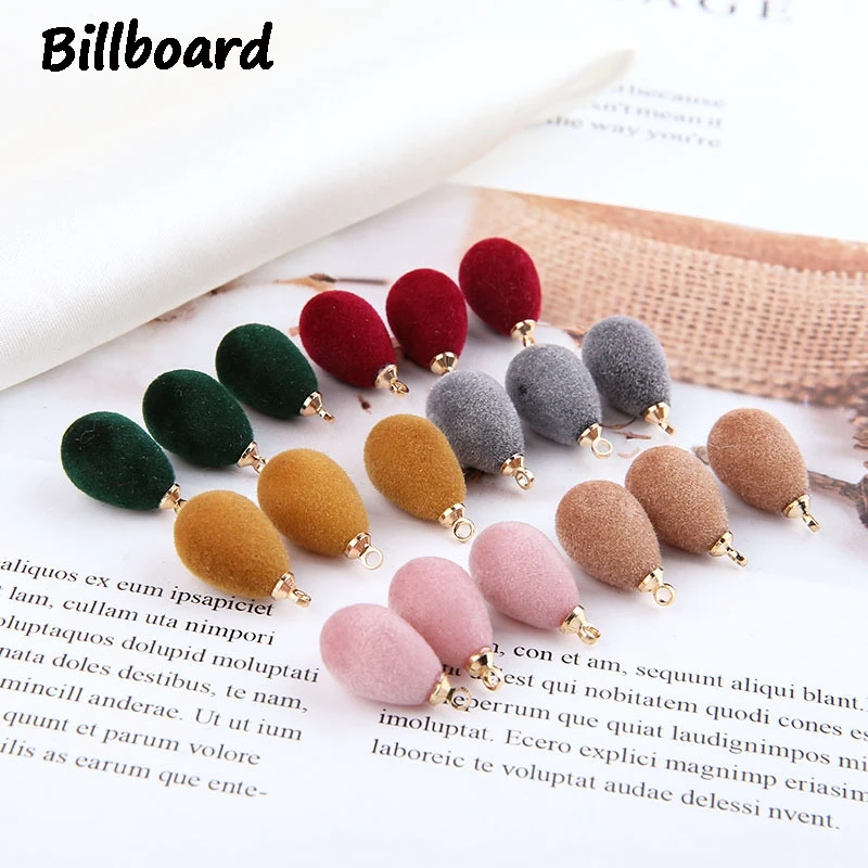 Бархата смотрится в виде капли воды подвески для бижутерии материал рукоделия