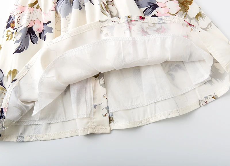 2020 детская одежда для маленьких девочек с цветами платье трапециевидной формы