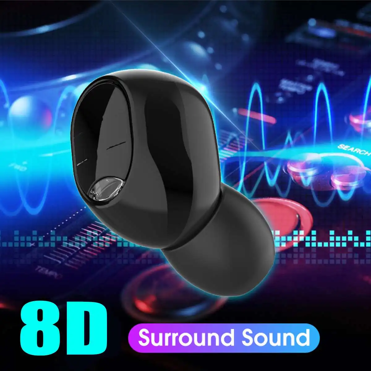 

TWS Wireless Headphones bluetooth Earphones Waterproof Sport Touch Control Noise Canceling Earbuds Headset With Mic Charging Box