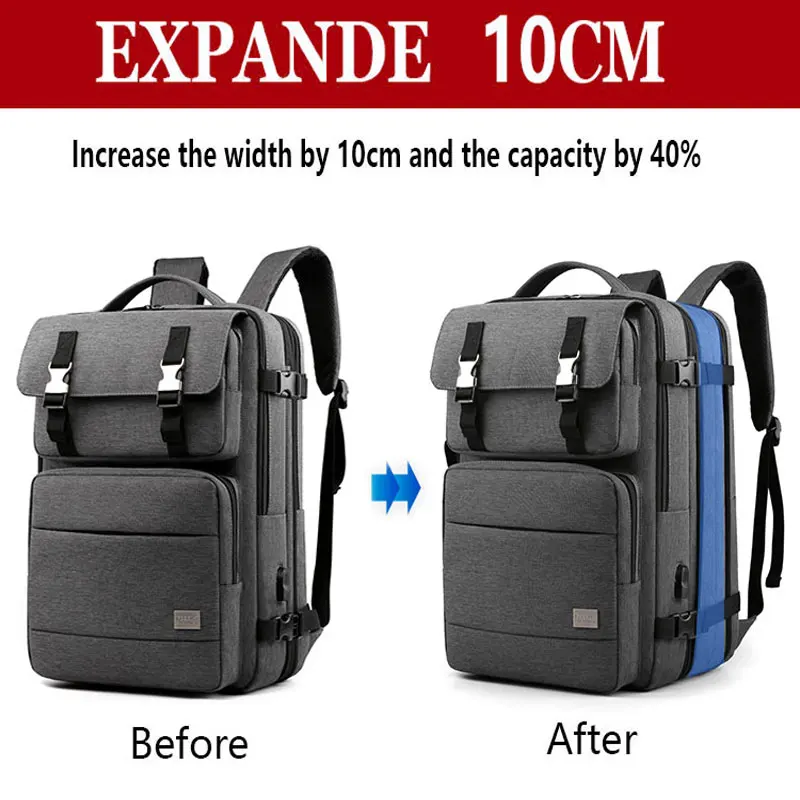 Мужские рюкзаки многофункциональная водонепроницаемая сумка для ноутбука 16