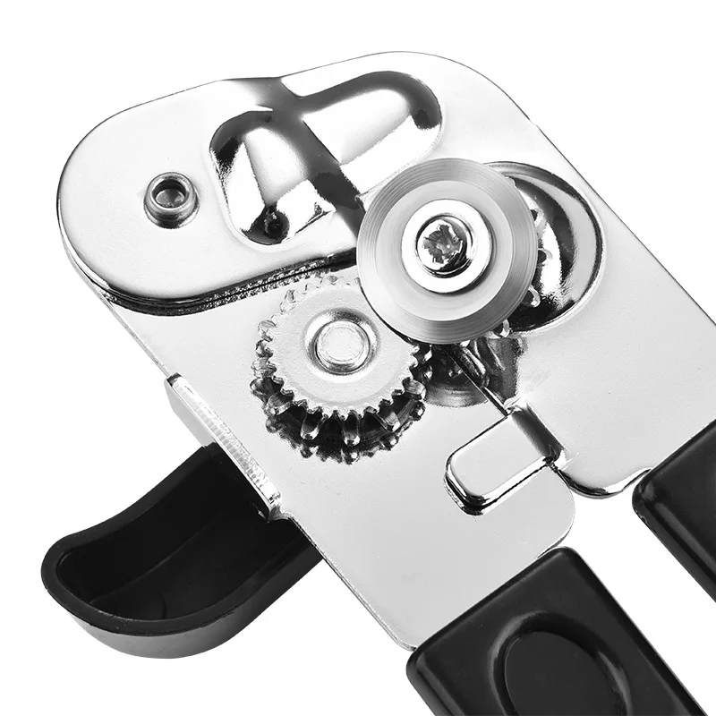 Пластиковый консервный нож с двойной ручкой практичный и экономичный инструмент