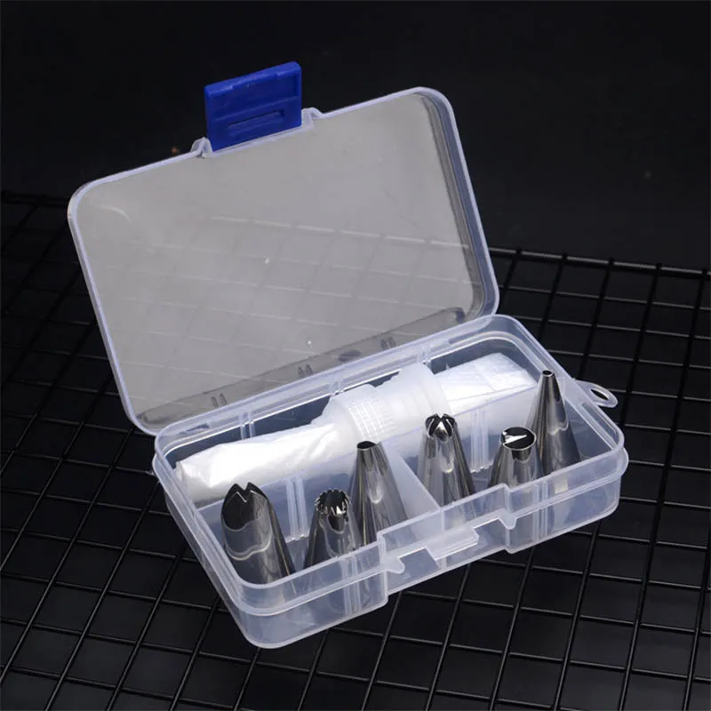 6 шт. Набор насадок для кондитерского мешка инструмент украшения торта