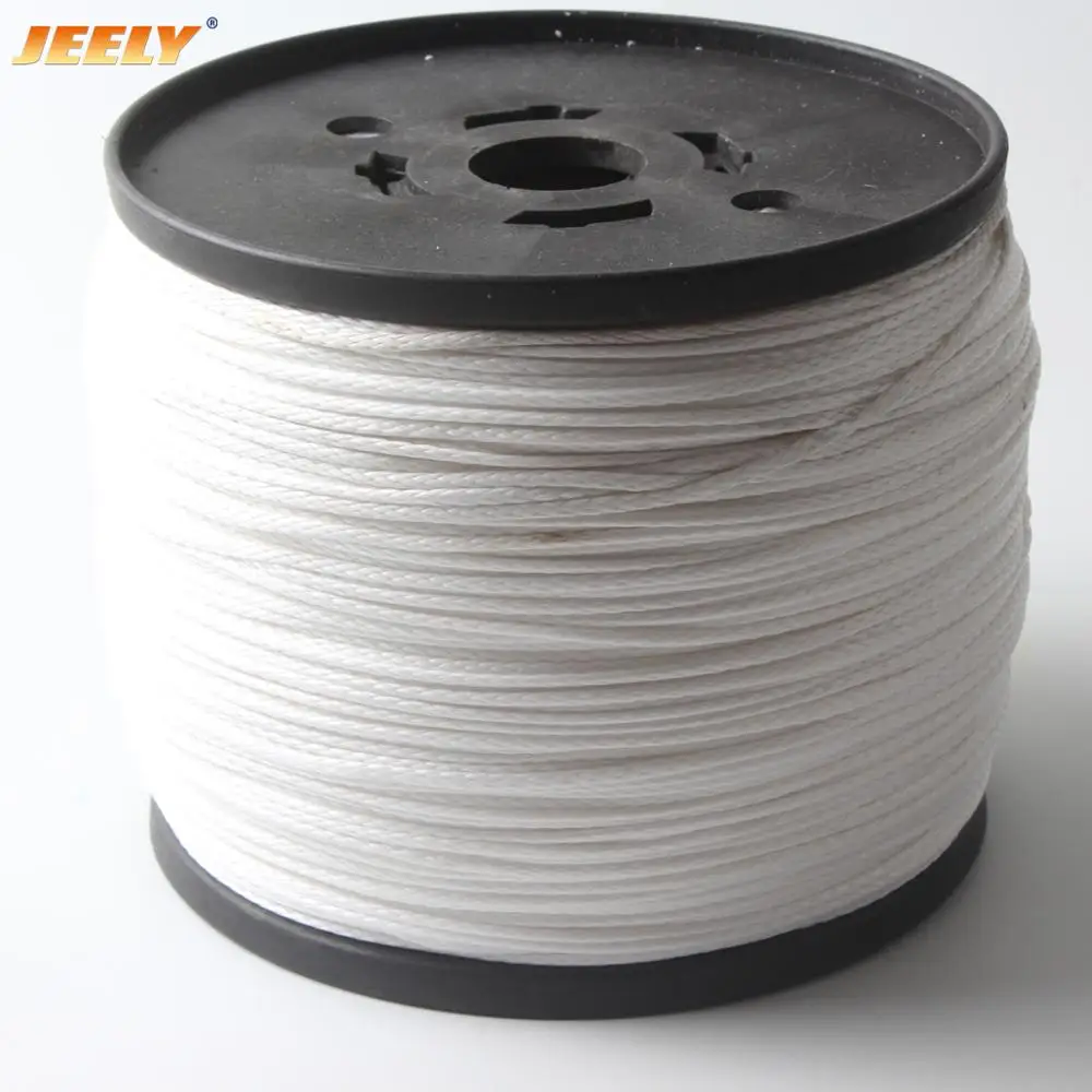 JEELY 50 м 1000lb UHMWPE полый плетеный трос 2 мм 12 плетения|uhmwpe rope|weave ropeweave braids |