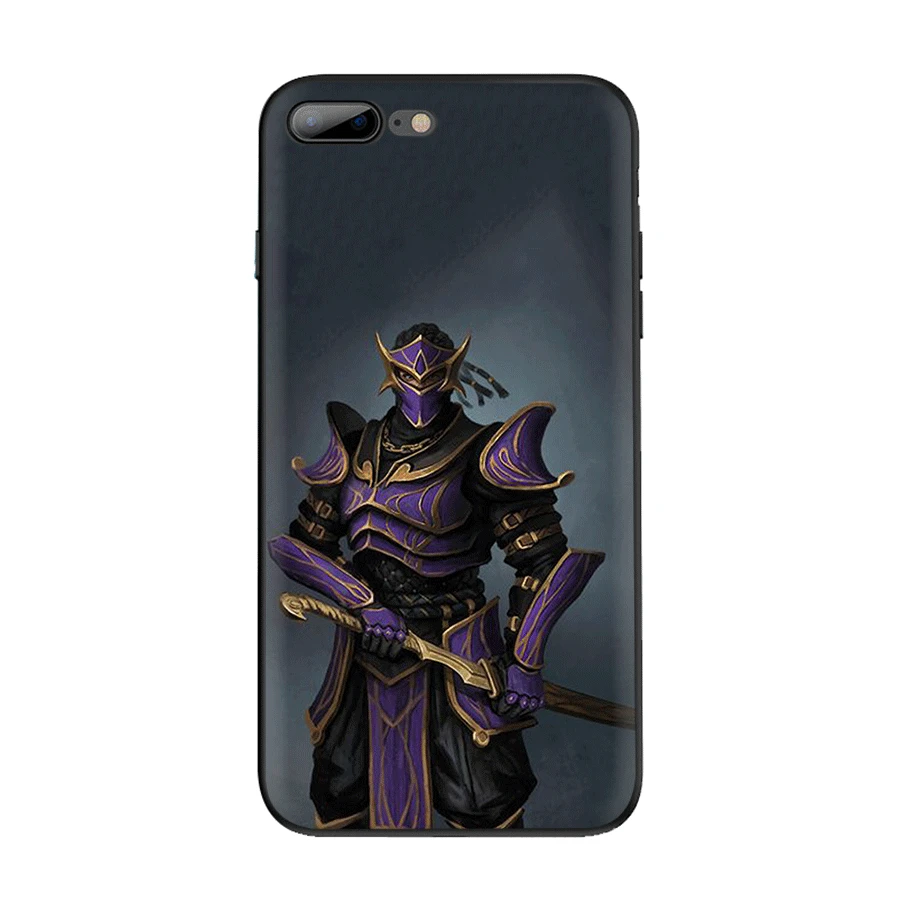 Japanese warrior Phone Case Cover for iPhone 11 Pro X XS XR Max 7 8 6 6s Plus 5 5S SE Cute | Мобильные телефоны и