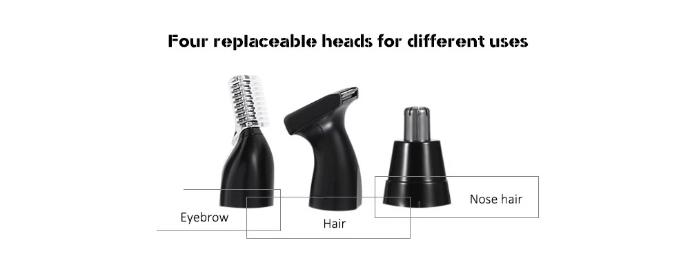 3 в 1 Электрический триммер для волос носу и ушах бритва инструменты личной