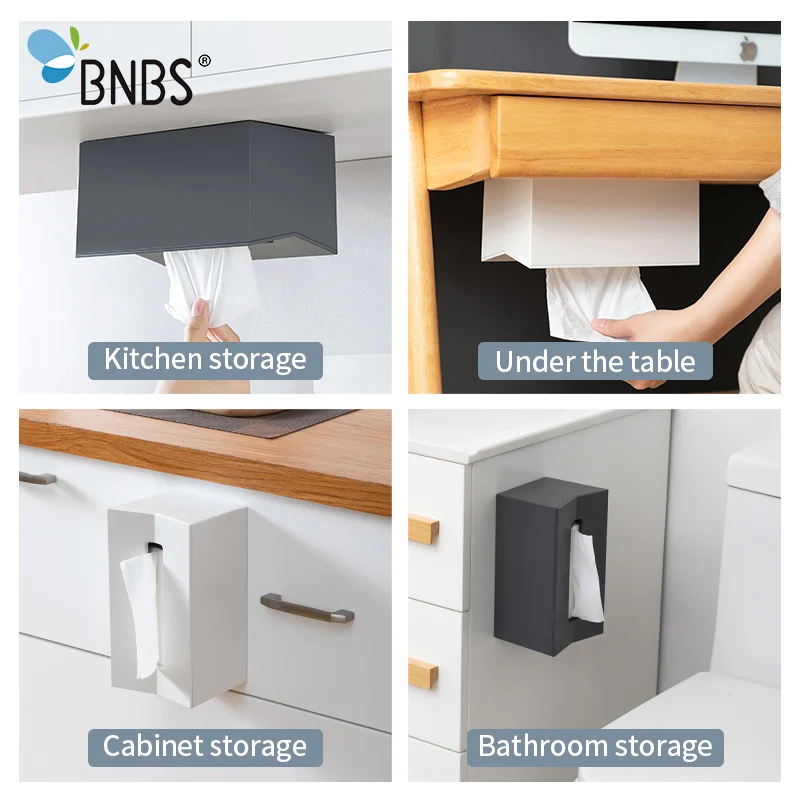 BNBS кухонная коробка для салфеток, держатель для бумажных полотенец, коробки для салфеток, диспенсер для салфеток, настенный контейнер для бумаги салфетница коробка для салфеток tissue box cover