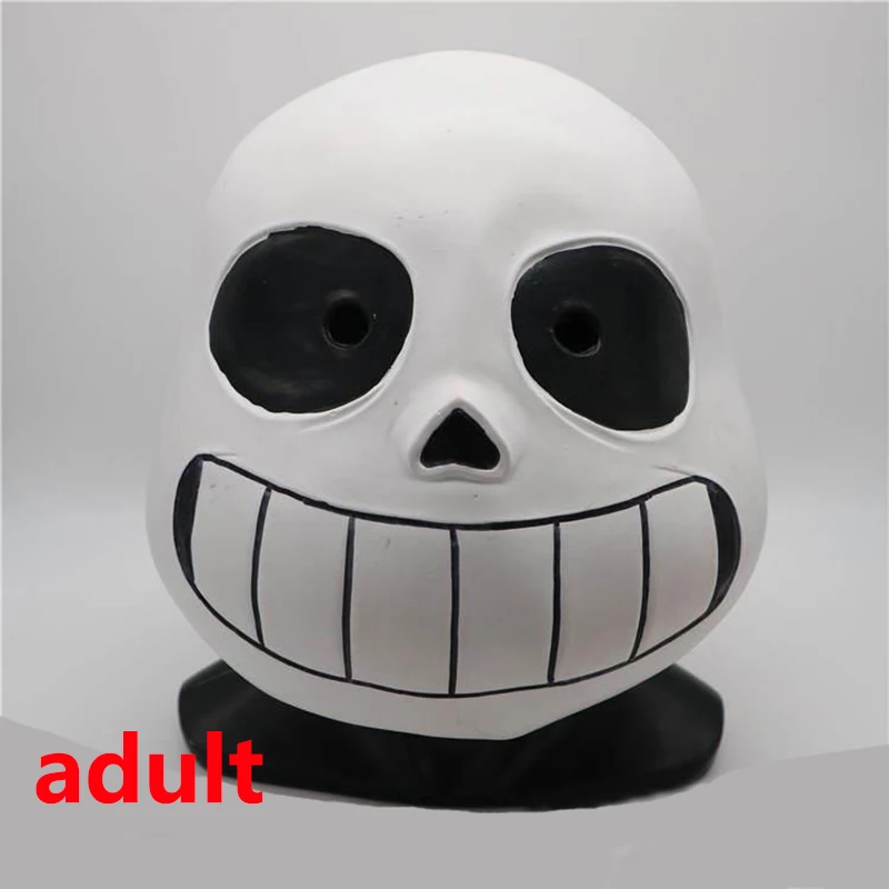 adult Sans Undertale Косплей толстовки латексная маска свежая куртка со скелетом sans plus бархатный свитер на молнии с капюшоном анимационное игровое снаряжение - Цвет: adult