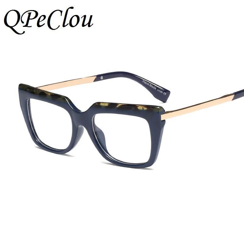 Новинка 2021 модная винтажная квадратная оправа для очков женские брендовые