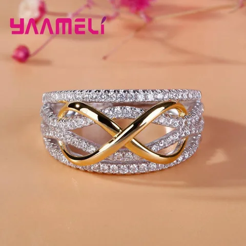Искусственное серебряное кольцо знака бесконечности любви с галстуком-бабочкой надписью 8 вечность обещания ювелирные изделия для женщины подруги