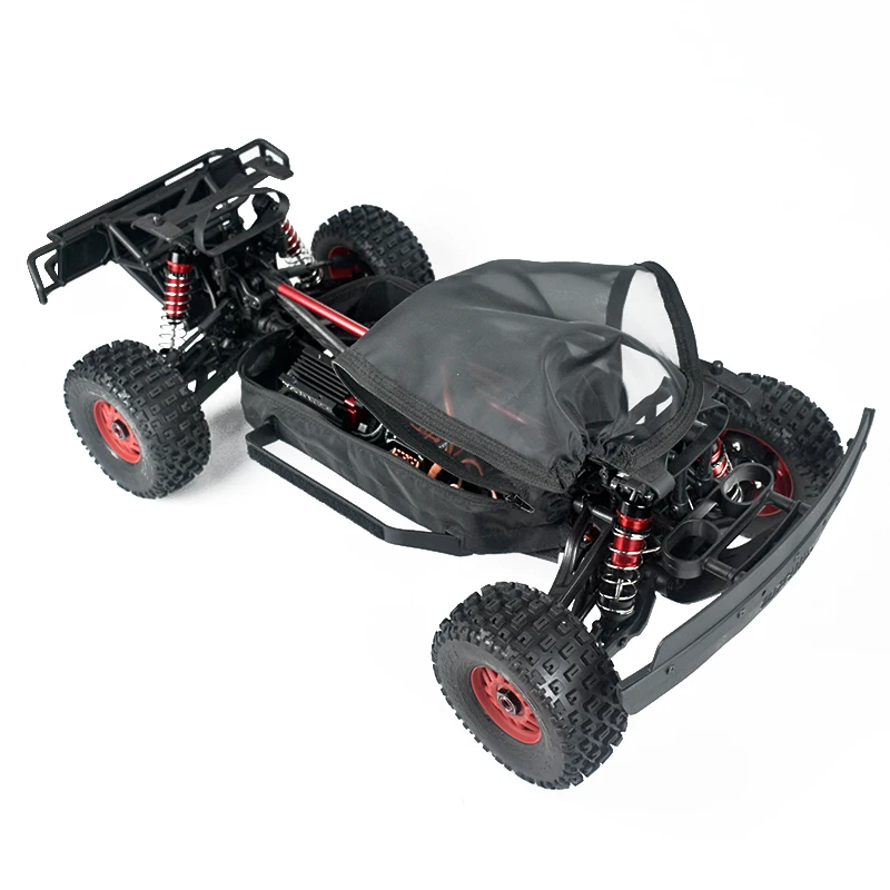 Cubierta protectora a prueba de agua para coche de control remoto, piezas de actualizaci&oacute;n de chasis resistente a la suciedad y al polvo para 1/7 ARRMA MOJAVE 6S Rc-3