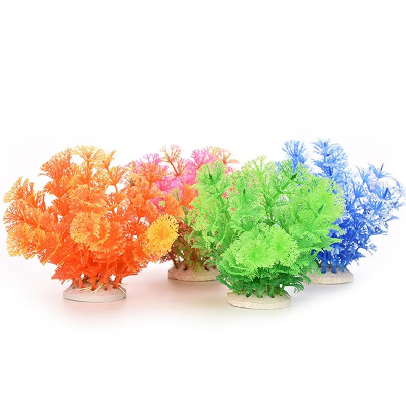 

Аксессуары для украшения аквариума, погружной цветок, трава, декоративное украшение, водные растения, украшение