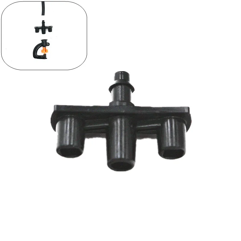 Соединитель скольжения с зазубриной 1/4x7 5 мм для микротрубок инструментов полива