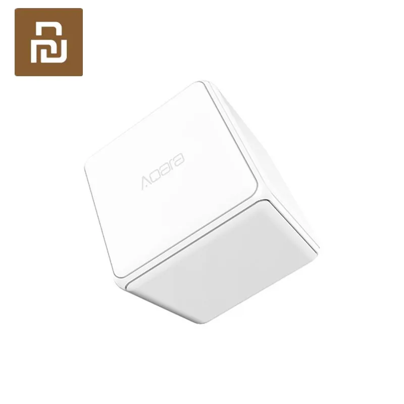 MI Mijia Aqara Cube Control ler Zigbee версия Smart Home 6 Действие домашнее устройство приложение