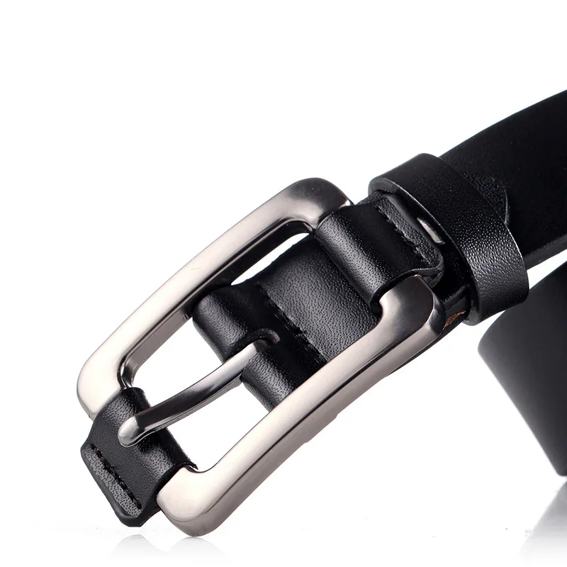 Женский ремень из натуральной воловьей кожи с пряжкой в стиле ретро|Женские