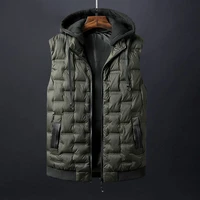 autumn and winter new loose personality versatile work clothes vest purecasual shoulder mens fashion cotton ves