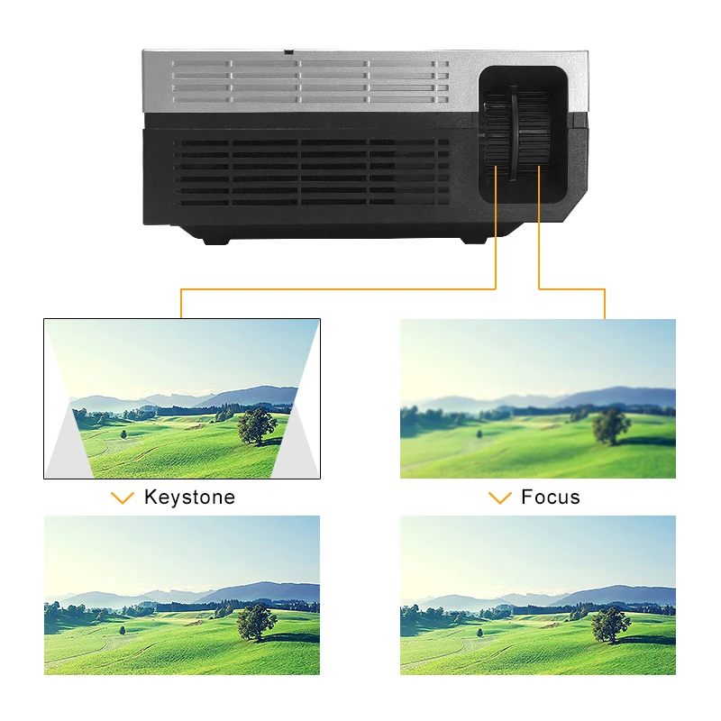 Светодиодный видеопроектор T26R для домашнего кинотеатра Full HD 1080P T26L улучшенная