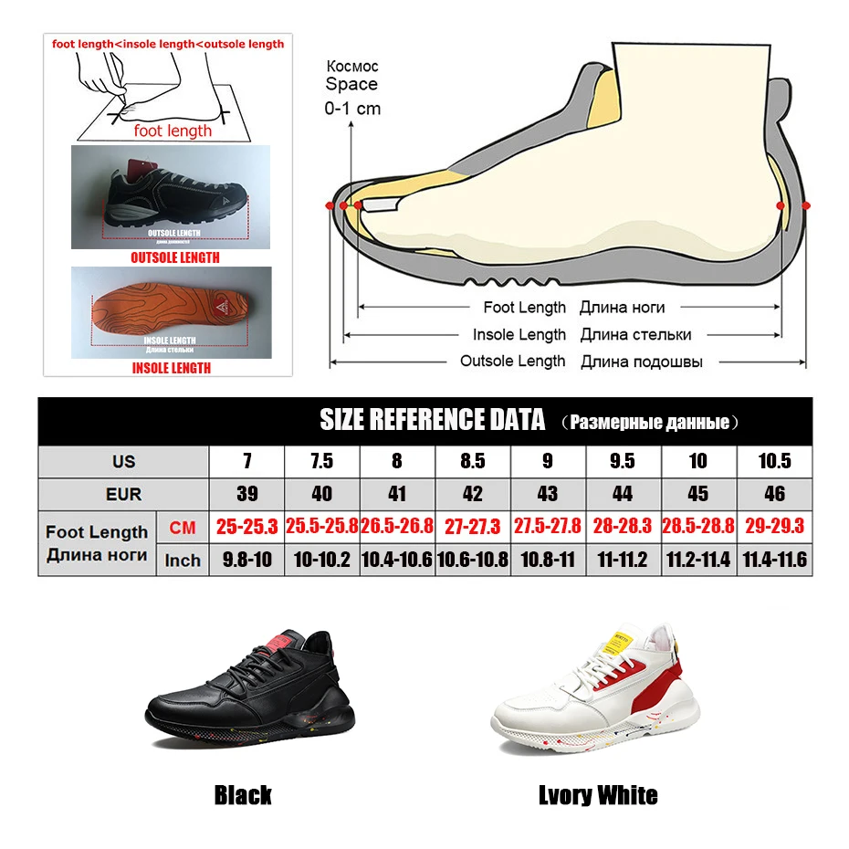 

Soft Genuine Leather Men Shoes Non-slip Light Wear-resistant Outdoor Sport Running Shoes Mens High Quality Lace-up Sneakers