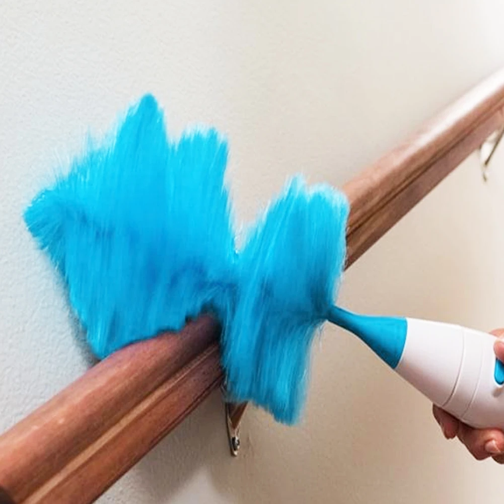Электрическая вращающаяся щетка для пыли портативная перезаряжаемая 360 градусов