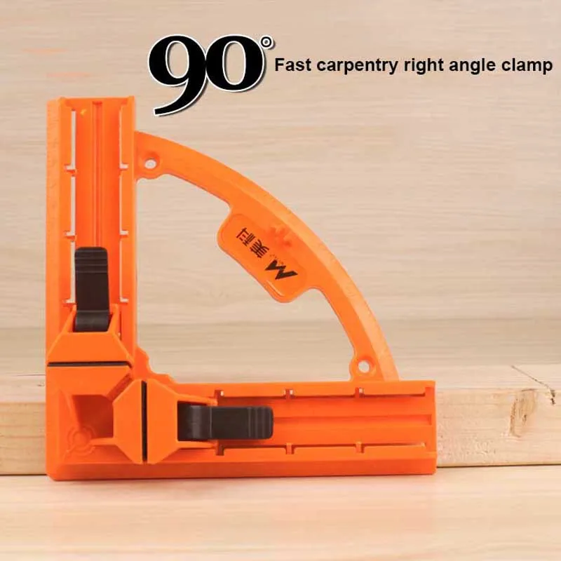 

Woodworking right angle clamp 90° angle clamp For glass fish tank clip drawer photo frame picture frame quick fixture clip