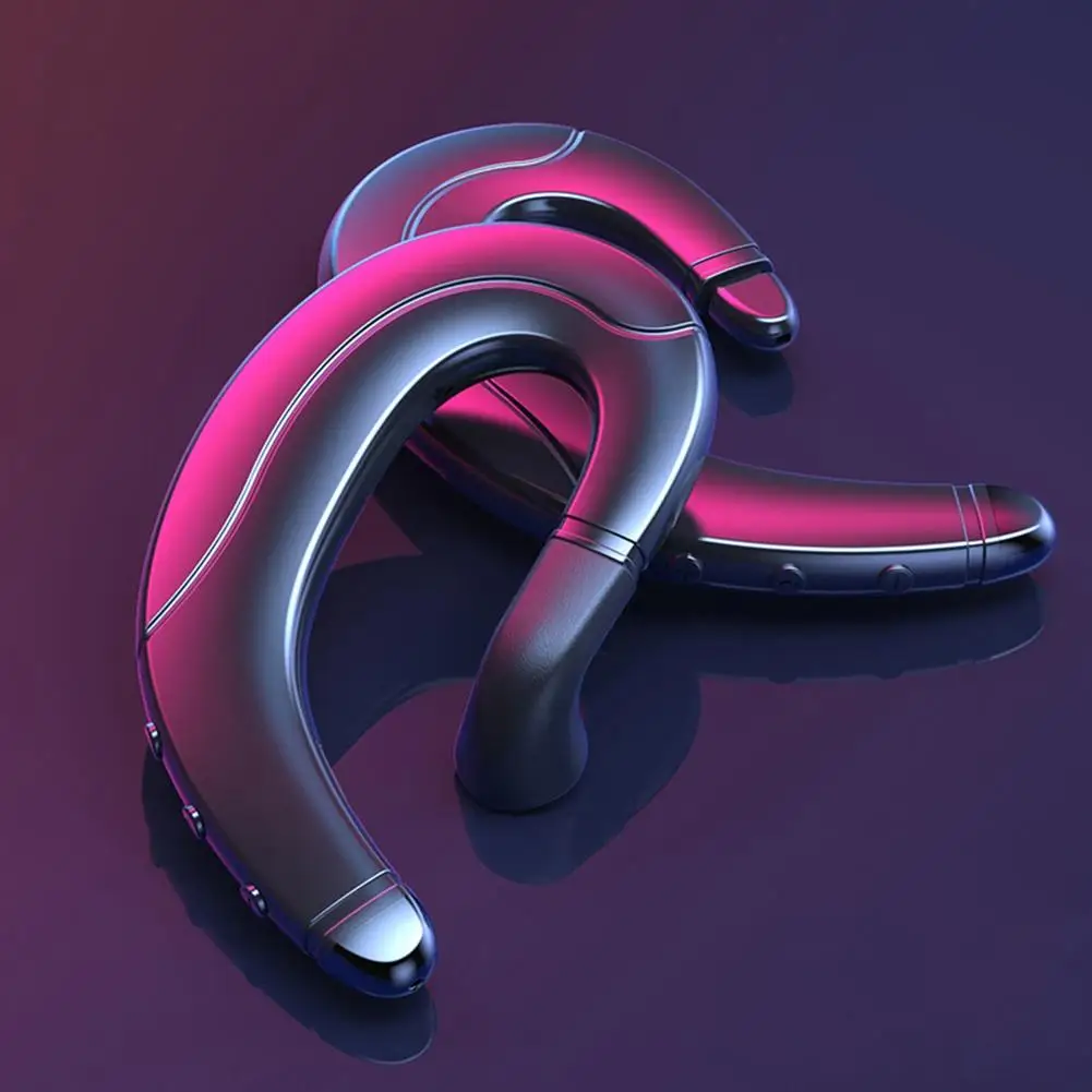 Bluetooth 5 0 Hi Fi стерео Беспроводная гарнитура с ушным крючком для костной