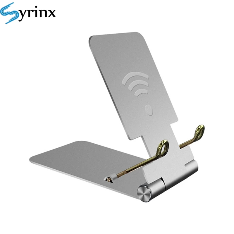 Регулируемая металлическая подставка для мобильного телефона мини Настольная