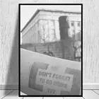 Berghain-не забудьте идти домой, принты на холсте, настенные украшения, холст, художественные принты и Плакаты для гостиной, домашний декор