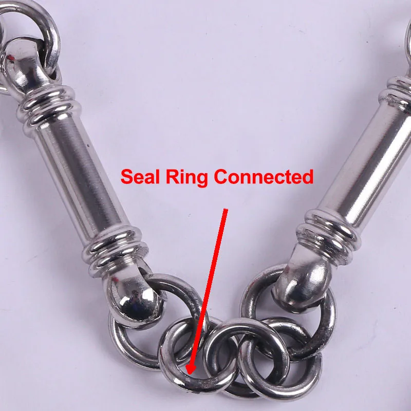 

3 Sections Staff Stick Cuff Combat Three Whip Carry 56cm Pocket Solid Stainless Steel Personal Safety Protect Necklaces Chain