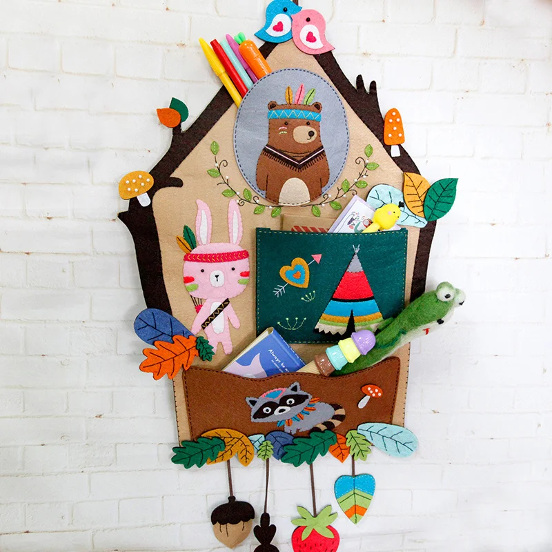 Фетр для рукоделия сумка хранения детей ручная работа шитье большой размер