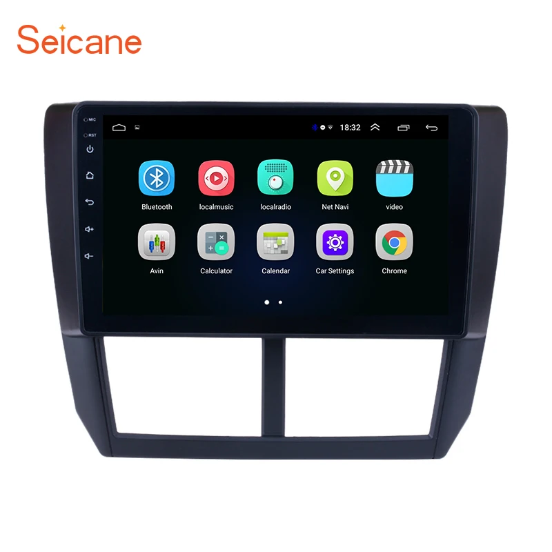 Seicane Android 8,1 9 дюймов Автомобильный мультимедийный плеер для 2008 2009 2010 2011 2012 Subaru Forester Поддержка камеры заднего вида DVR TPMS