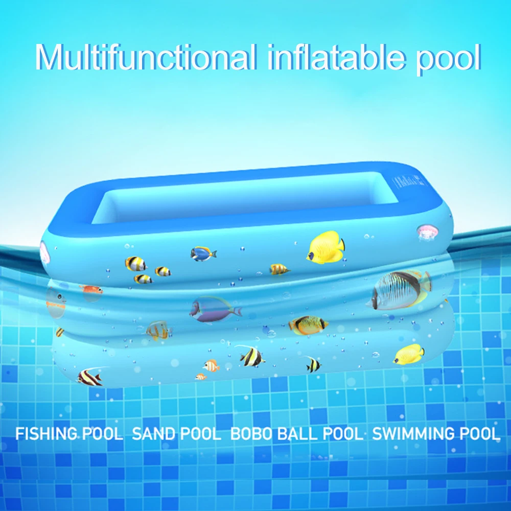 Детская ванна для детского домашнего использования детский надувной летний