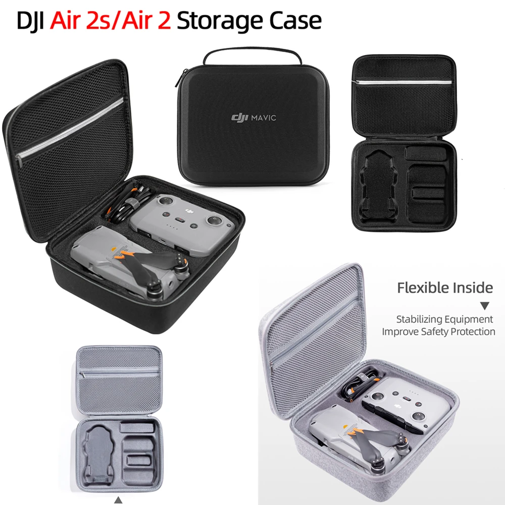 

DJI Air 2S Clutch Drone Handbag Waterproof Storage Box for DJI Mavic Air 2/2S Protection Bag Carrying Case Accessories