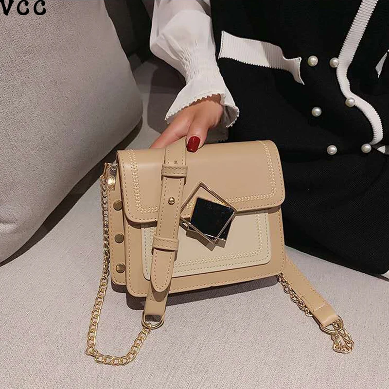 

Fashion And Fresh And Versatile Women's Bag Chain Western Style Messenger Shoulder Bag Casual Flip Bucklehandbags Bags For Women
