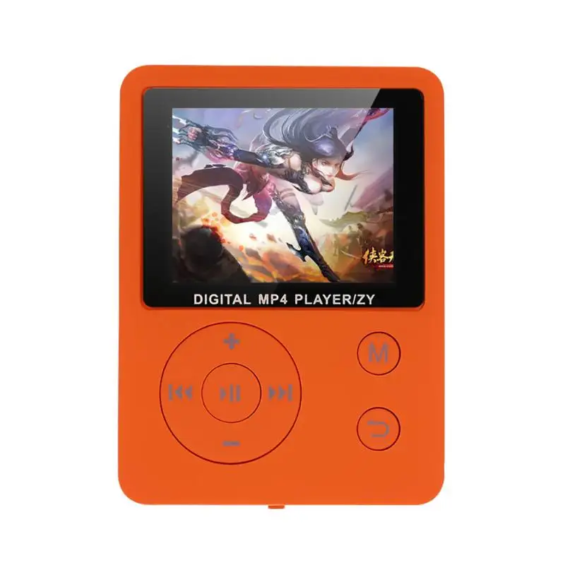 Ультратонкий MP3-плеер с цветным экраном 1,8 дюйма, поддержка 32 ГБ, TF карта, 13 языков, портативный MP3 HiFi музыкальный плеер, FM Электронная книга Walkman