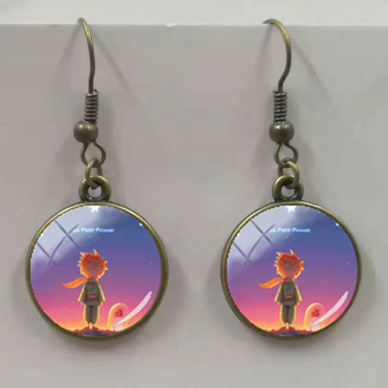 / Новая мода Le Petit Prince Hook Серьги маленькое украшение Маленький принц французский Сказочный Стиль серьги аксессуары