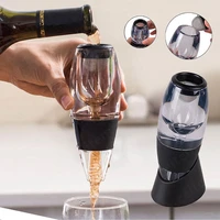 portable wine decanter with quick aerating pouring tool pump family party bar essential red wine equipment bar accessories