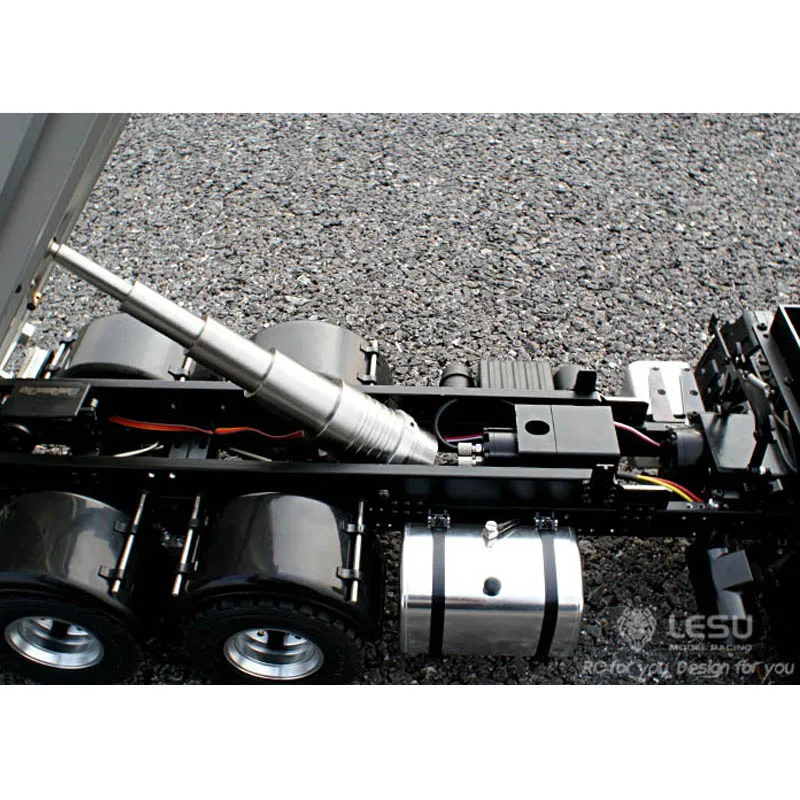 LESU 1/14 HN 6*6 RC гидравлический самосвал двигатель ESC радио DIY Tmy модель