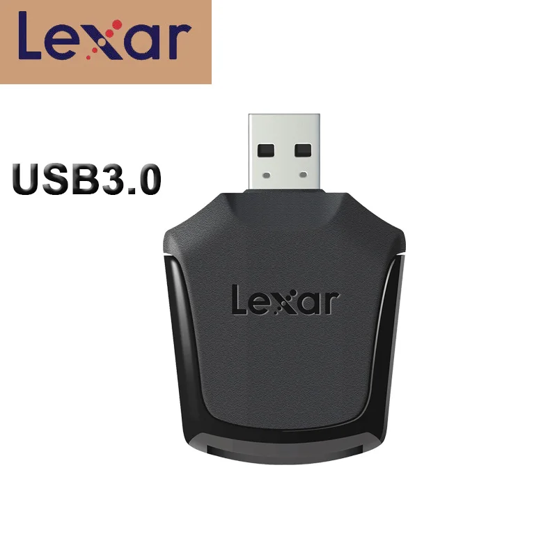 100% оригинал Lexar картридер Профессиональный USB 3 0 кардридер SD карта SDHC SDXC