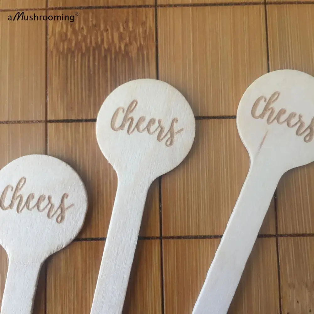 Персонализированные палочки Swizzzle аксессуары для бармена маркер сиденья посуда с