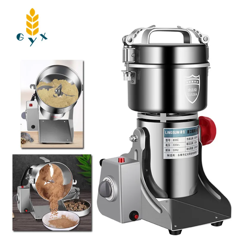 800 г зерна специи травы злаки кофе мельница для сухой пищи шлифовальная машина