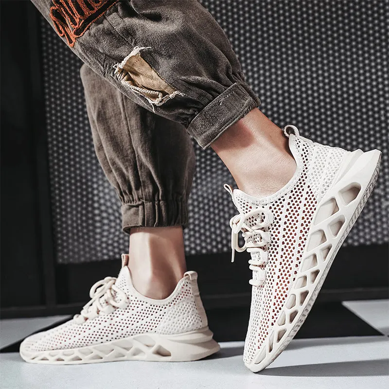 Brand Sneakers Men Tennis Shoes White Male Outdoor High Quality Breathable Shoes 2021 Autumn New Soft Jogging Trainers