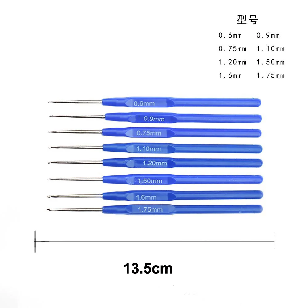 Набор крючков для вязания иголки швы набор инструменты шитья с сумкой 1 58