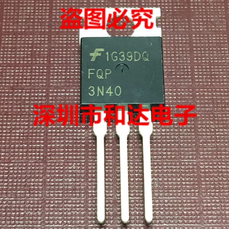 

5 шт. FQP3N40 TO-220 2.5A 400V