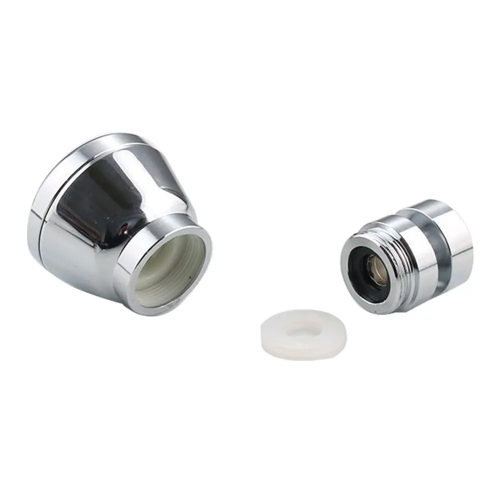 

360 Degree Rotation Adjustable 3 Modes Copper Nozzle Head Sprayer Kitchen Sink Faucet Aerator Movable Easy Install Anti-splash