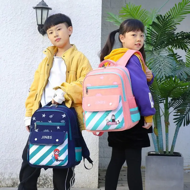 

Canvas Kids Kindergarten Backpacks Children School Bags Large Capacity Student Book Bags for Baby Boys Girl Fashion Toddler Bags