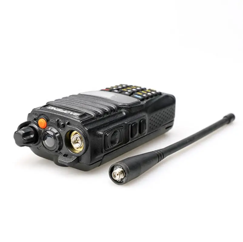 FM Radio 10KM IP67 Waterproof Dual Band 136-174 400-520MHz Ham Radio 8W Walkie Talkie Waterproof Dustproof Outdoor Civil