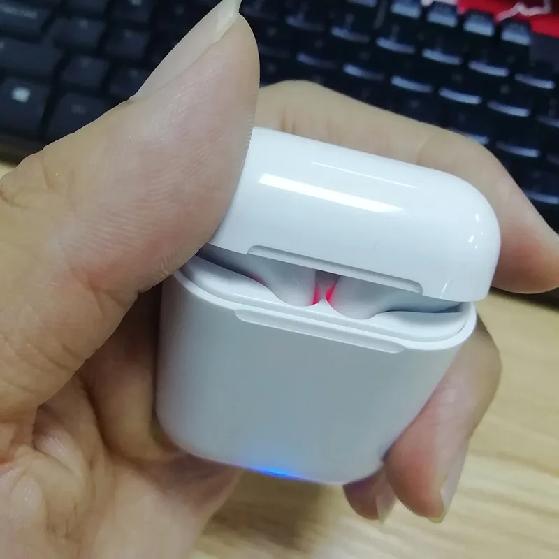 I80 TWS оригинальные всплывающие 1:1 беспроводные Bluetooth наушники Беспроводная зарядка Hifi наушники PK LK TE9 i60 tws i30 i12 i10 i 80 100