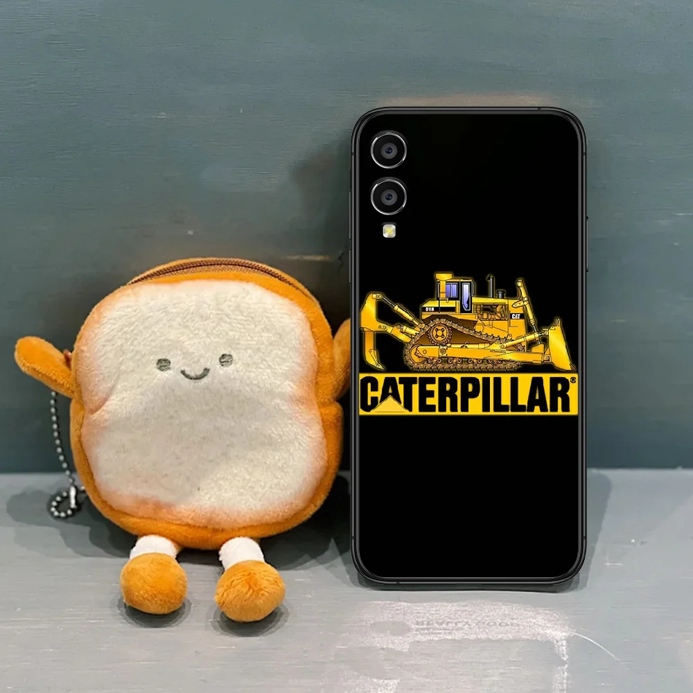 

Caterpillar CAT Phone Case Cover Hull For Huawei honor 8 9 10 20 30 X S A i Lite Pro V40 black Bumper 3D Cell Fashion Prime
